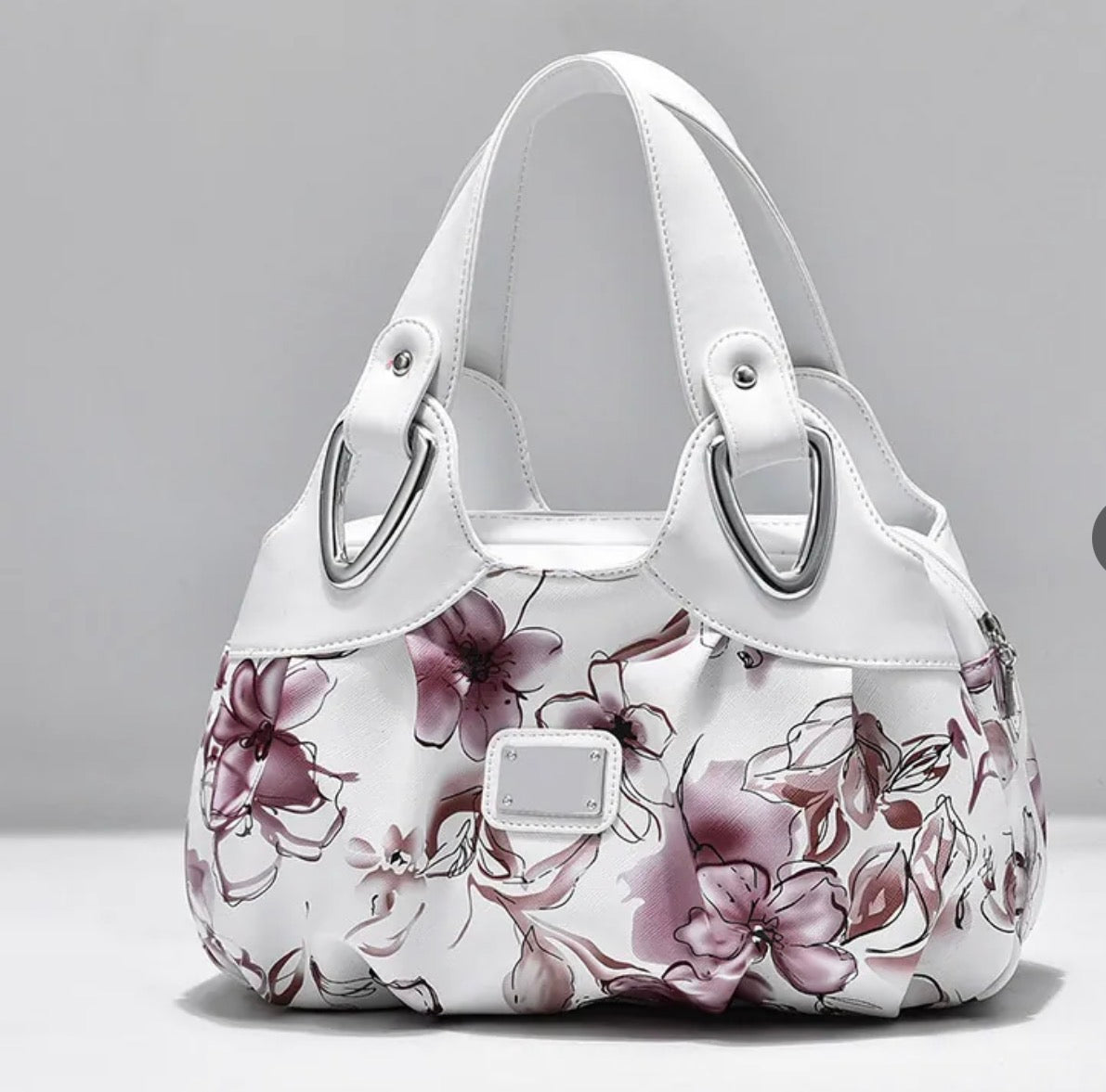 Floral Print Everyday Handbag
