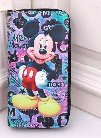 mini mouse and Mickey mouse wallets