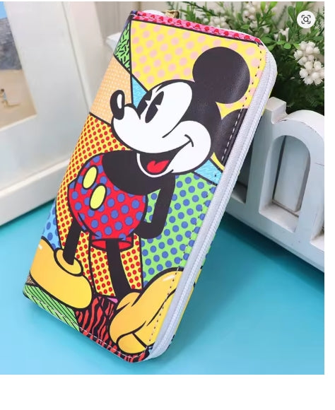 mini mouse and Mickey mouse wallets